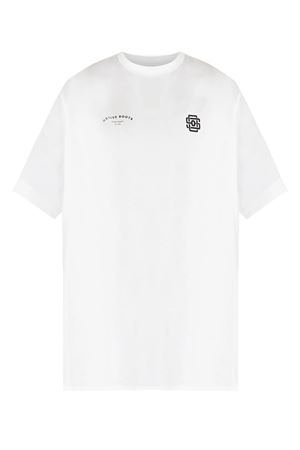 T-shirt in cotone bianco STATE OF ORDER | SO1TSS250030A001